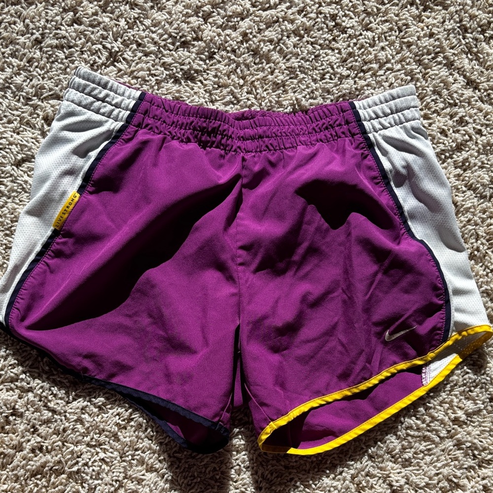 Nike Livestrong running shorts